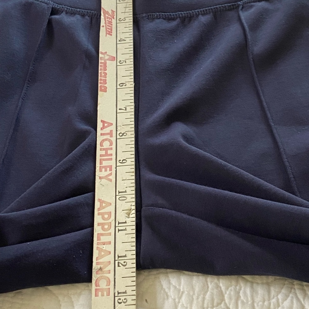STYLUS Navy Joggers Pull On Stretch Waist Pockets Athleisure Gorpcore - Picture 11 of 13